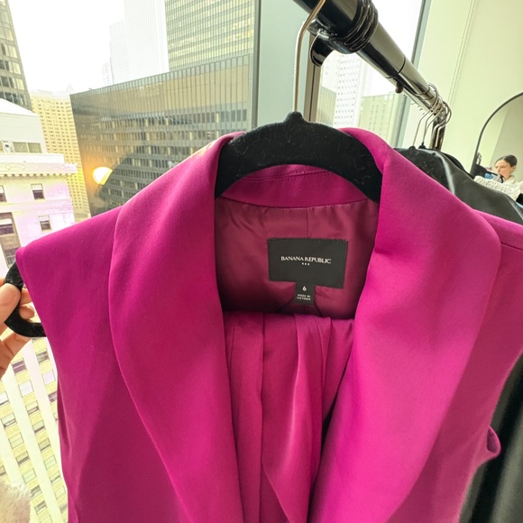 Silky tie waist vest - Banana Republic - Picture 2 of 4